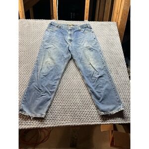 Vintage Levi's SilverTab Baggy Jeans 40x32 90s Y2K Skate Grunge Faded
